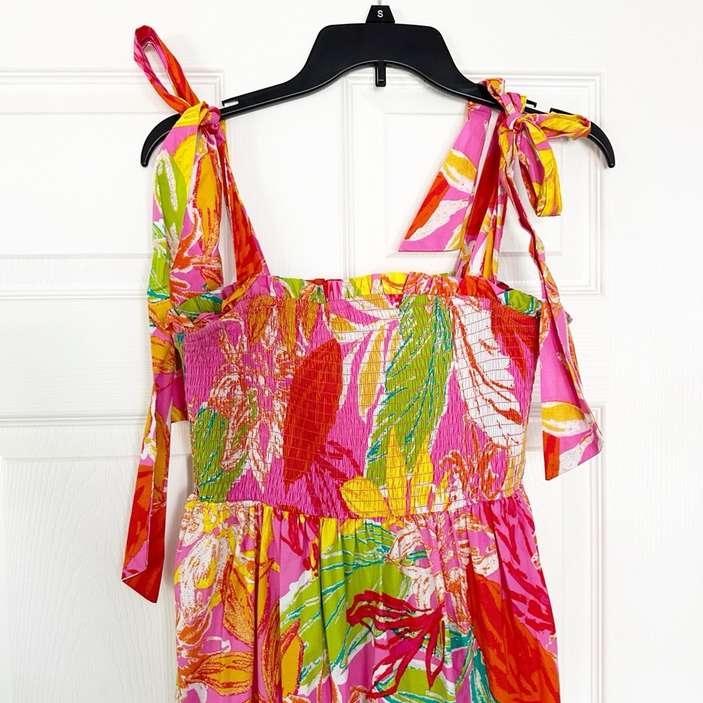 Flying Tomato Maxi Bow Tie Dress